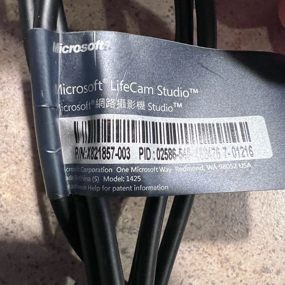 Microsoft lifecam studio